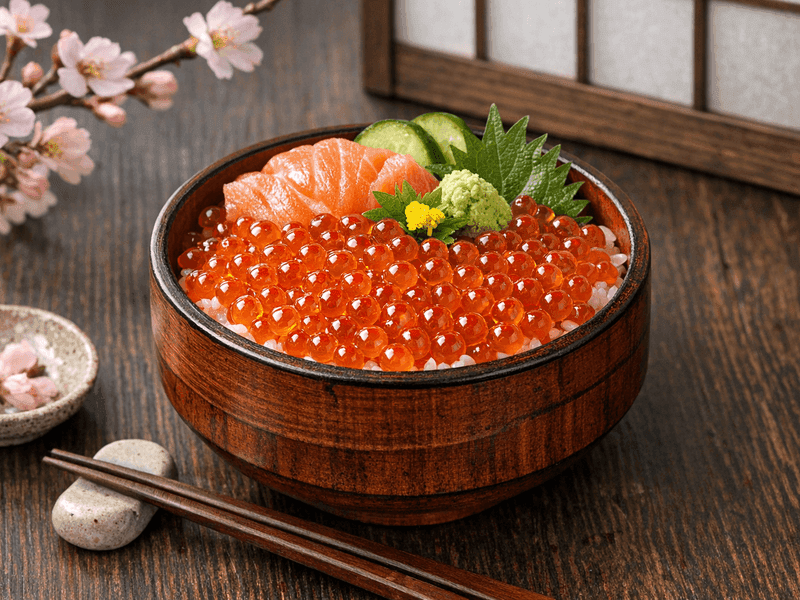 Ikura Don (Salmon Roe Bowl)